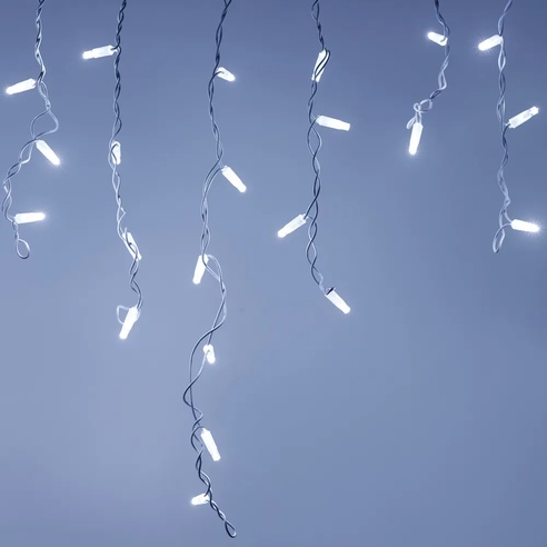 Светодиодная гирлянда ARD-EDGE-CLASSIC-2400x600-WHITE-88LED-MILK-FLASH White (230V, 6W) (Ardecoled, IP65)