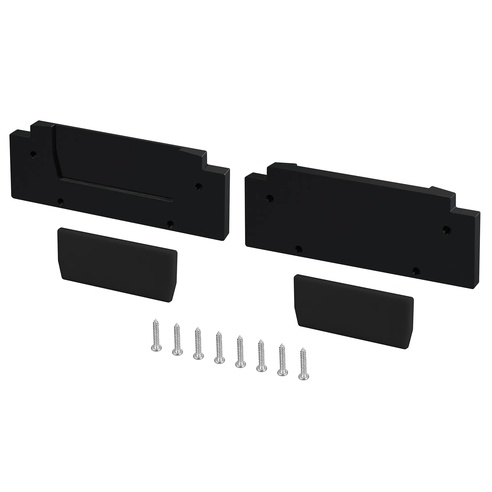 Заглушка STRETCH-41-CEIL-CENTER BLACK (Arlight, Алюминий)