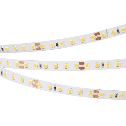 Лента светодиодная RT 2-5000 24V Warm3000 2x (2835, 600 LED, CRI98) (Arlight, 14.4 Вт/м, IP20)