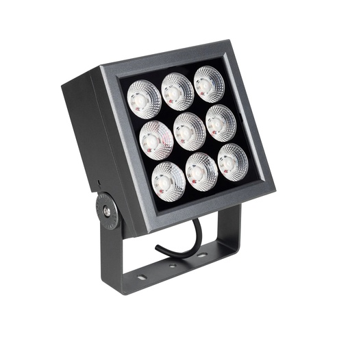 Светильник ALT-BLOCK-S185x185-36W Warm3000 (GR, 3 deg, 230V) (Arlight, IP66 Металл, 3 года)