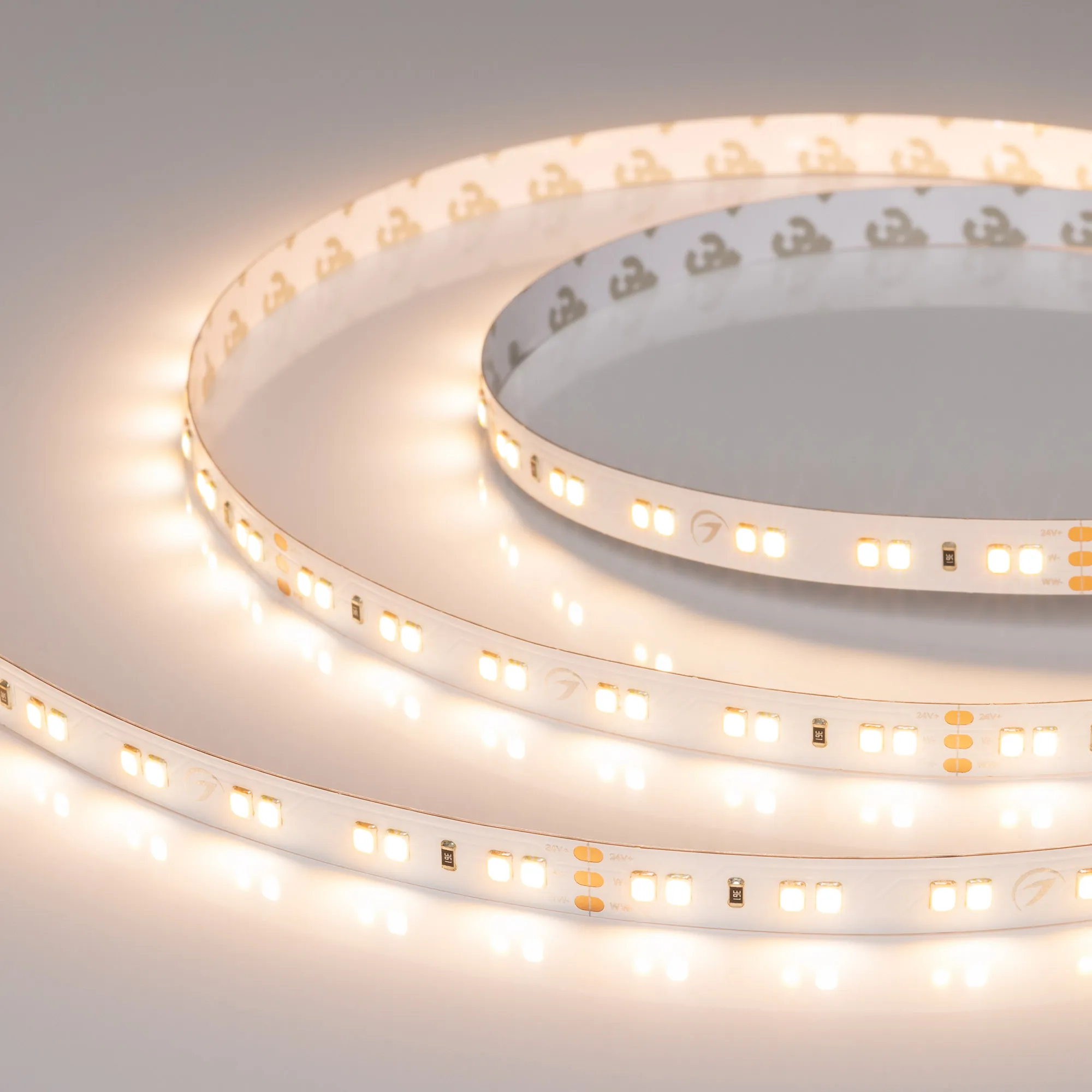 Лента UL-A120-10mm 24V Day-MIX (10 W/m, IP20, 5m) (Arlight, Изменяемая ЦТ) - изображение товара