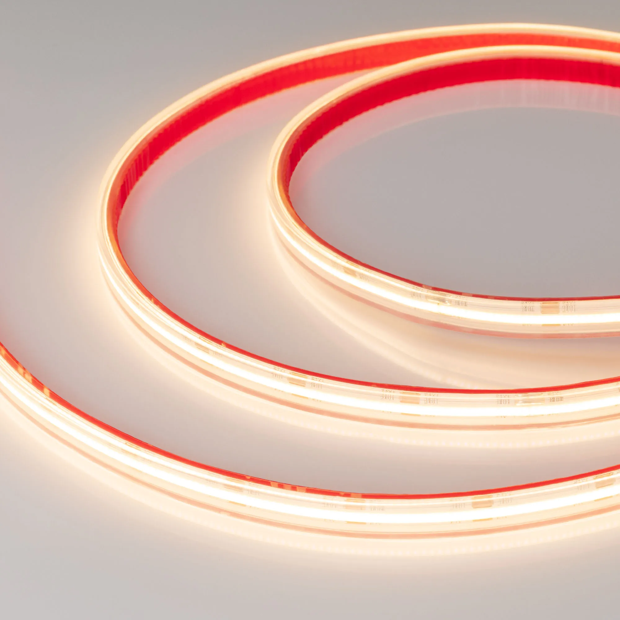 Лента светодиодная герметичная COB-PS-X544-10mm 24V Warm3000 (11.5 W/m, IP67, CSP, 5m) (Arlight, -) - изображение товара