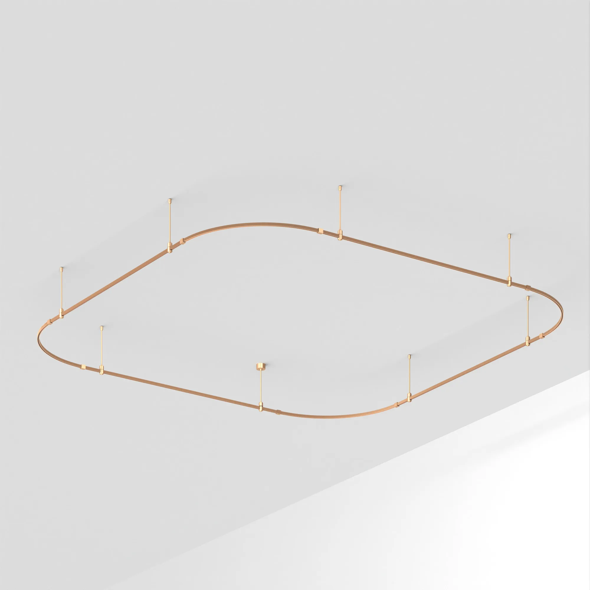 Трек ART-APRIORI-QUADRAT-SOFT-ROD-400-3500x3500 (GD) (Arlight, IP20 Металл, 3 года)