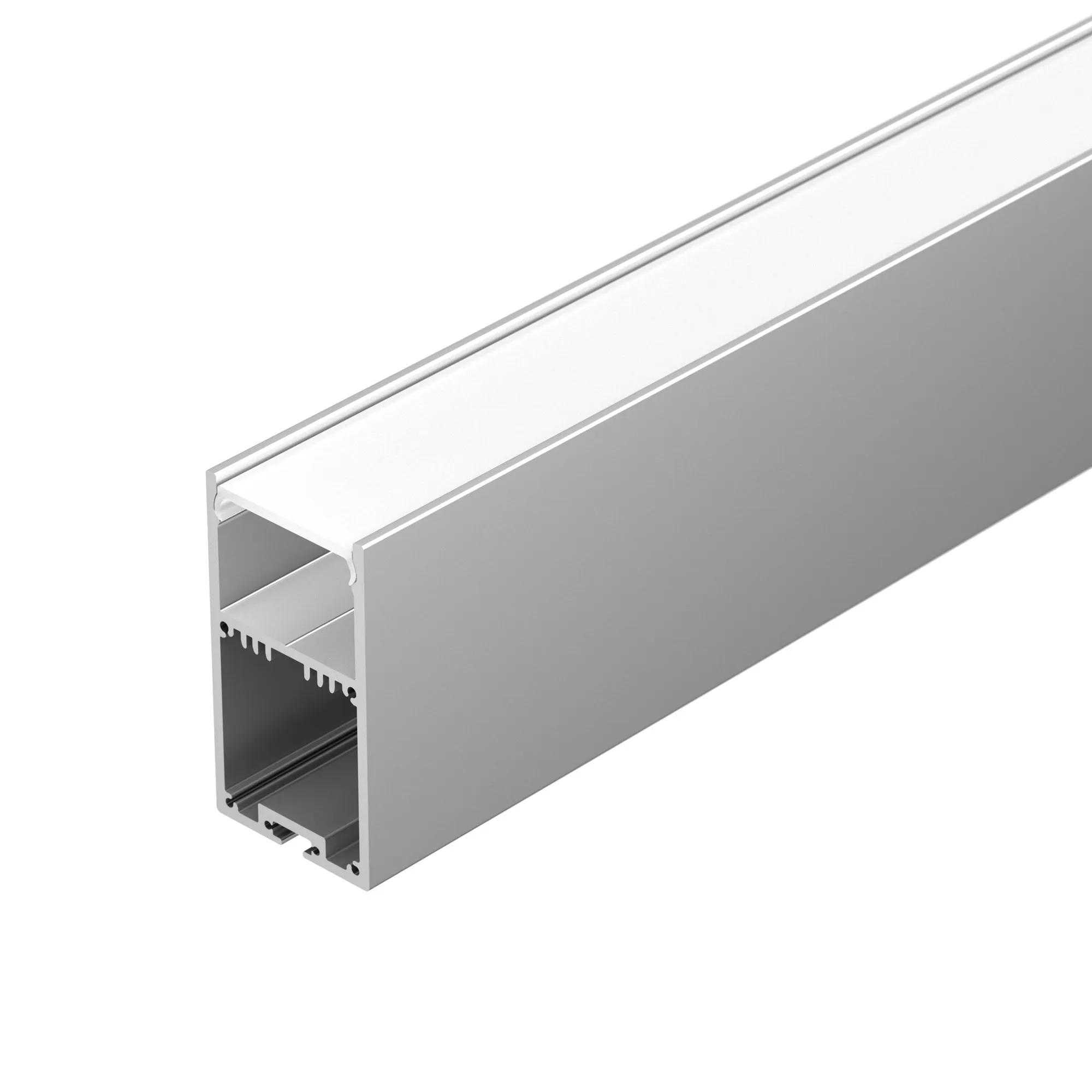 Профиль с экраном SL-LINE-3667-2500 ANOD+OPAL (Arlight, Алюминий) - изображение товара