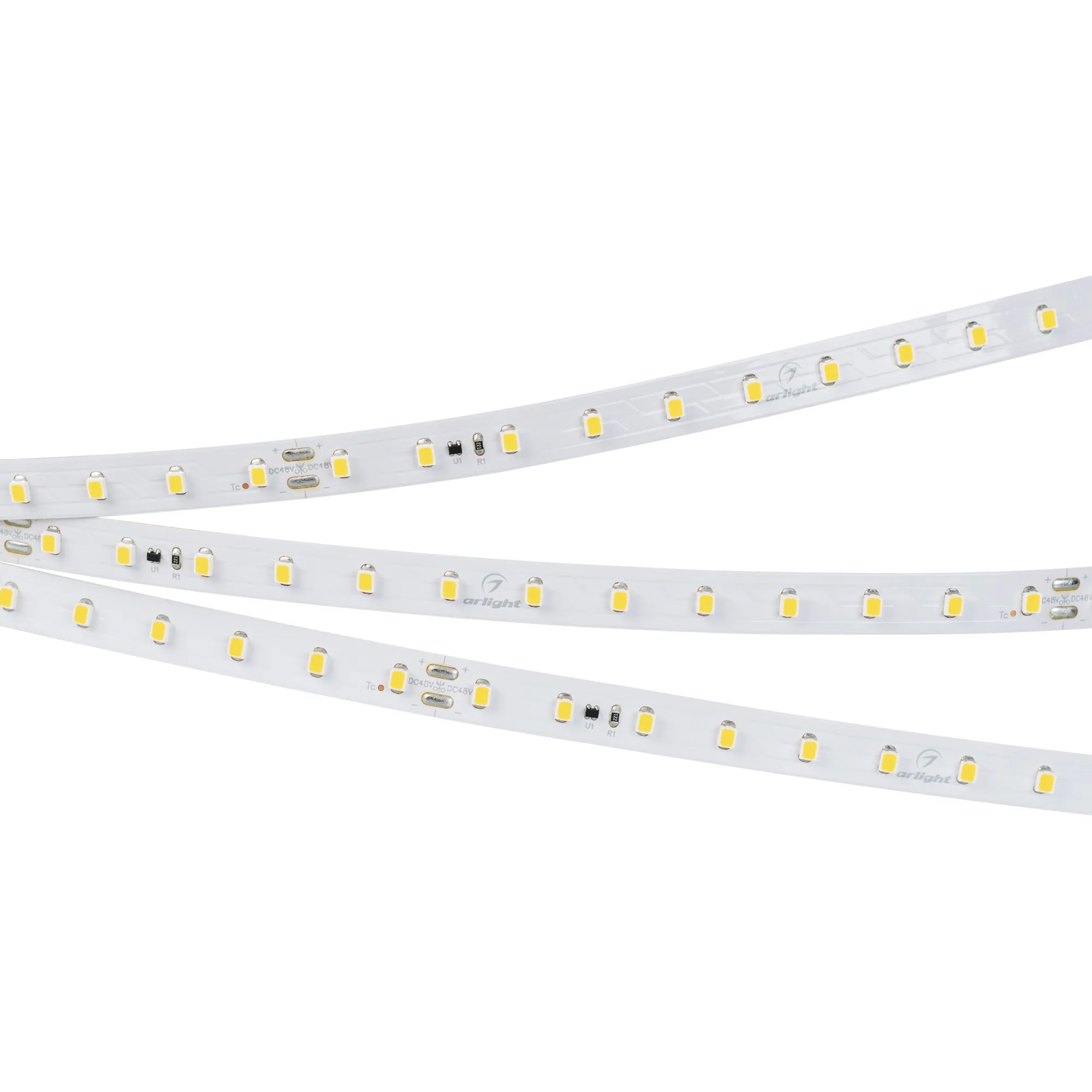 Лента IC-A78-10mm 48V Warm2400 (4 W/m, IP20, 2835, 50m) (Arlight, стабилизированная) - изображение товара