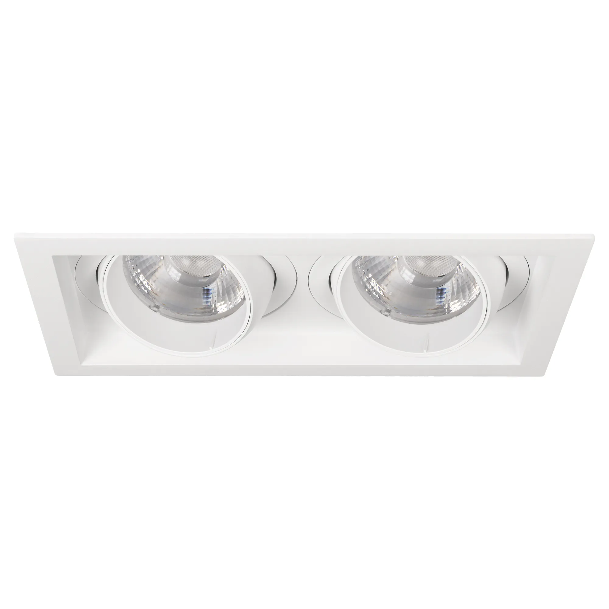 Светильник MS-VORTEX-BUILT-S250x140-2x30W Warm3000 (WH-WH, 30 deg, 230V) (Arlight, IP20 Металл, 5 лет)