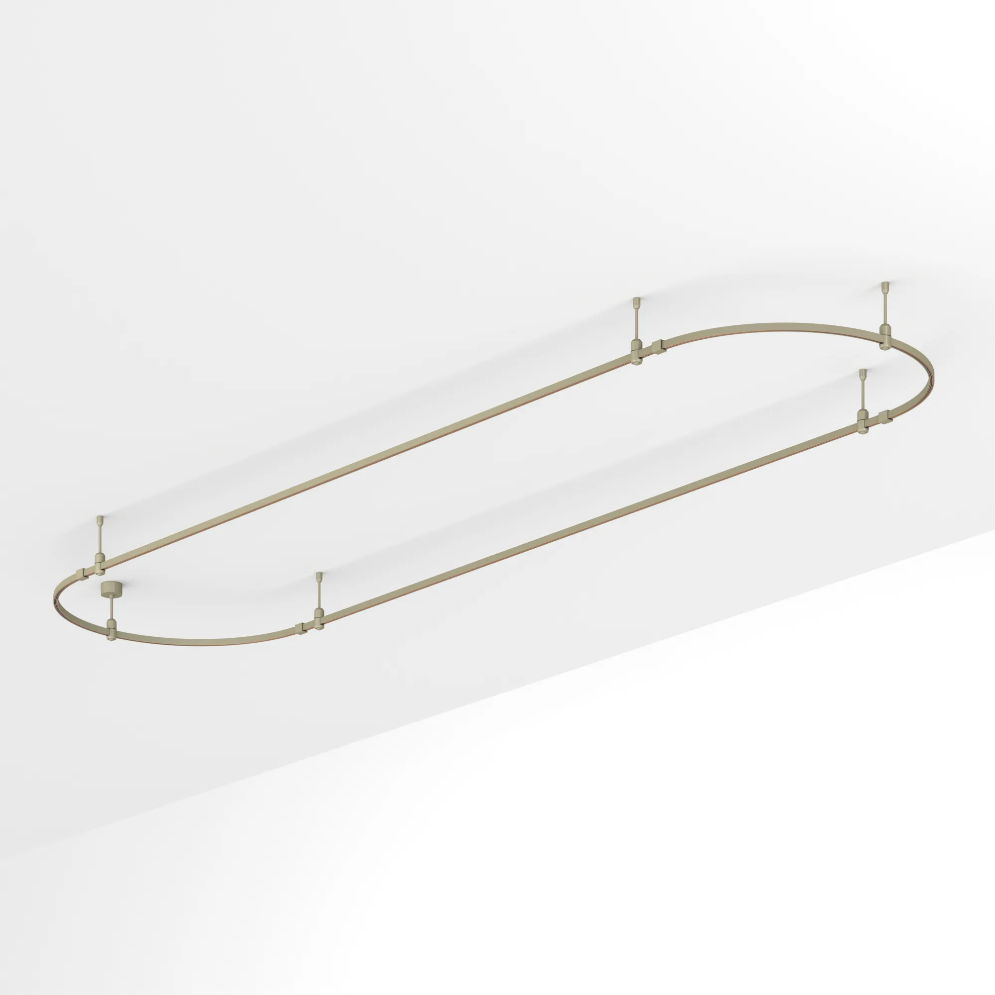 Трек ART-APRIORI-OVAL-ROD-200-4000x1000 (OG) (Arlight, IP20 Металл, 3 года)