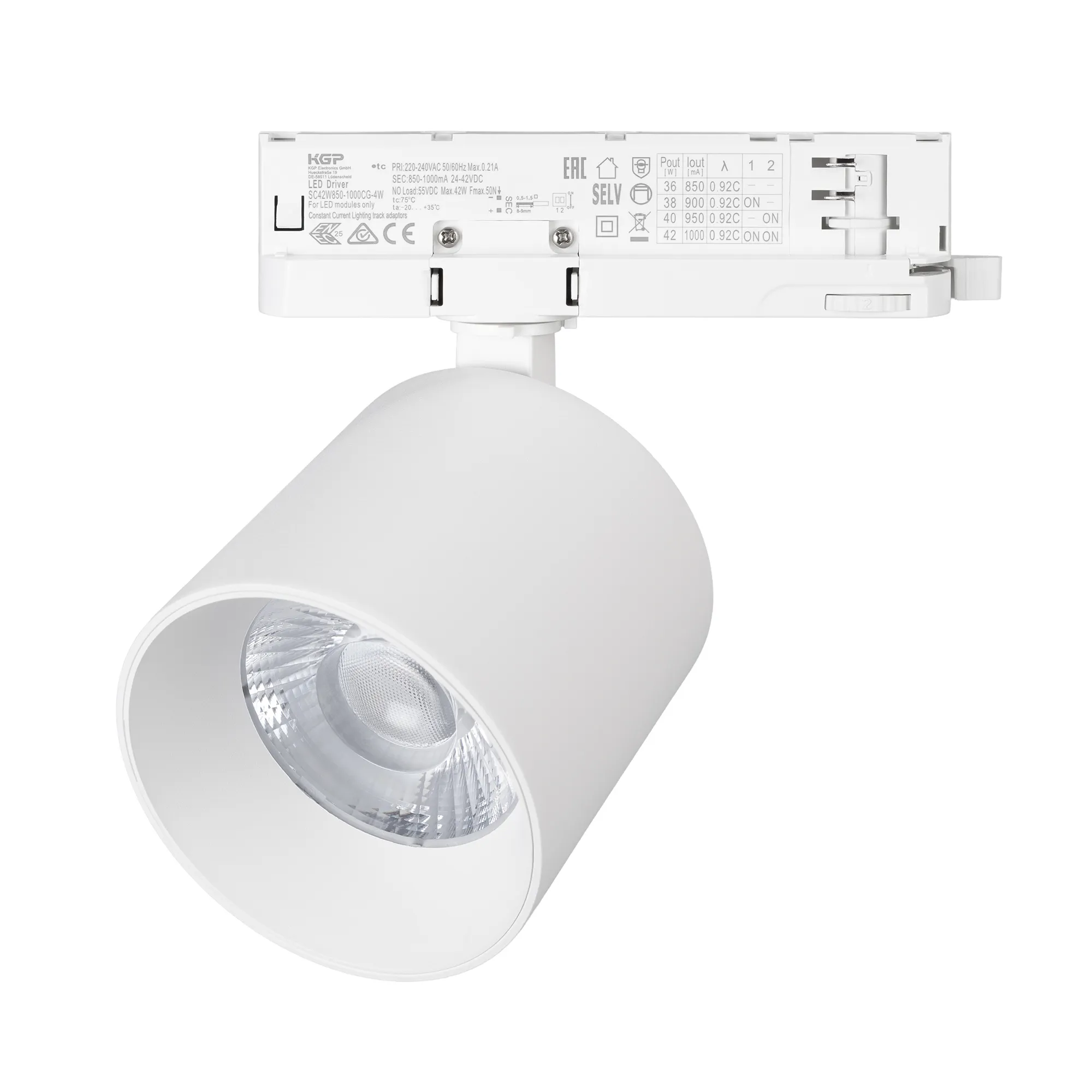 Светильник LGD-DYKE-4TR-R100-36W Day4000 (WH, 50 deg, 230V) (Arlight, IP20 Металл, 5 лет) - изображение товара
