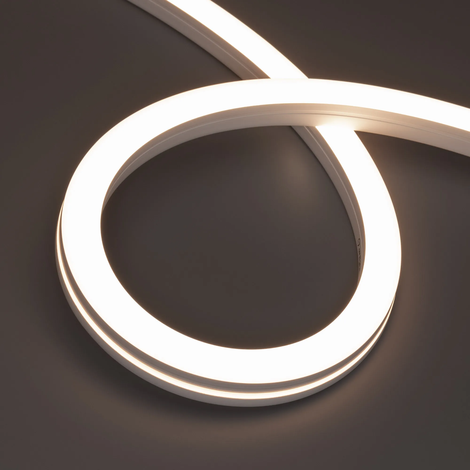 Лента светодиодная герметичная MOONLIGHT-SIDE-X280-20x20mm 24V Warm3500 (10 W/m, IP67, 15m, wire x1) (Arlight, Вывод боковой, 5 лет)